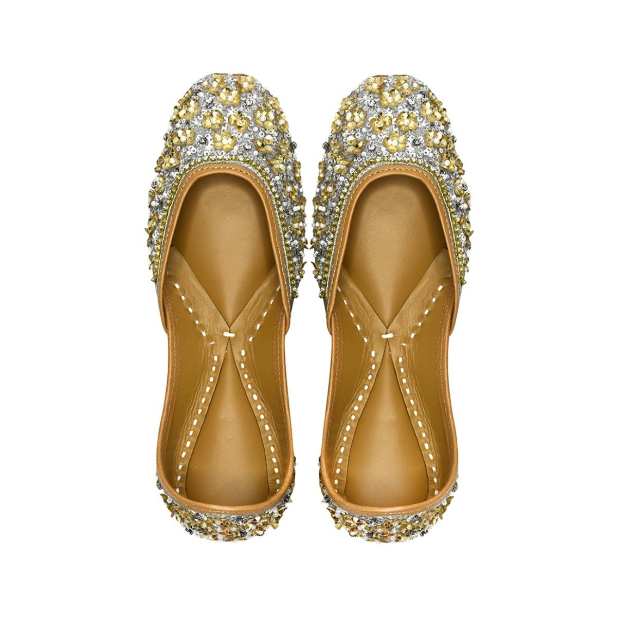 YASSIO Women Annis Embroidered Silver Juttis Buy YASSIO Women Annis yassio-women-annis-embroidered-silver-juttis-buy-yassio-women-annis