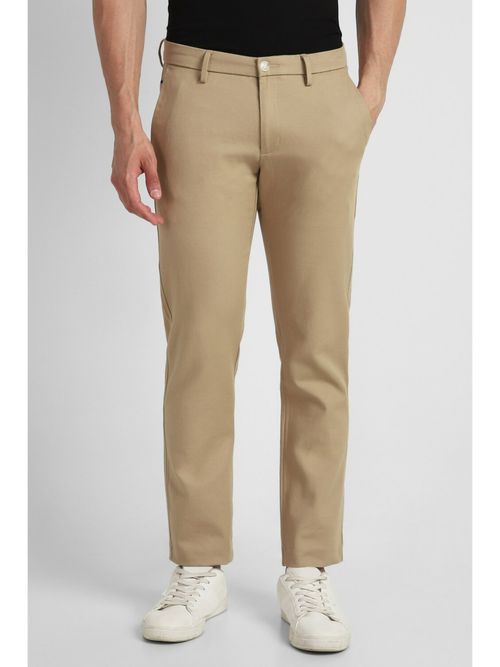 Allen Solly Casual Trousers, Allen Solly Brown Trousers for Men at