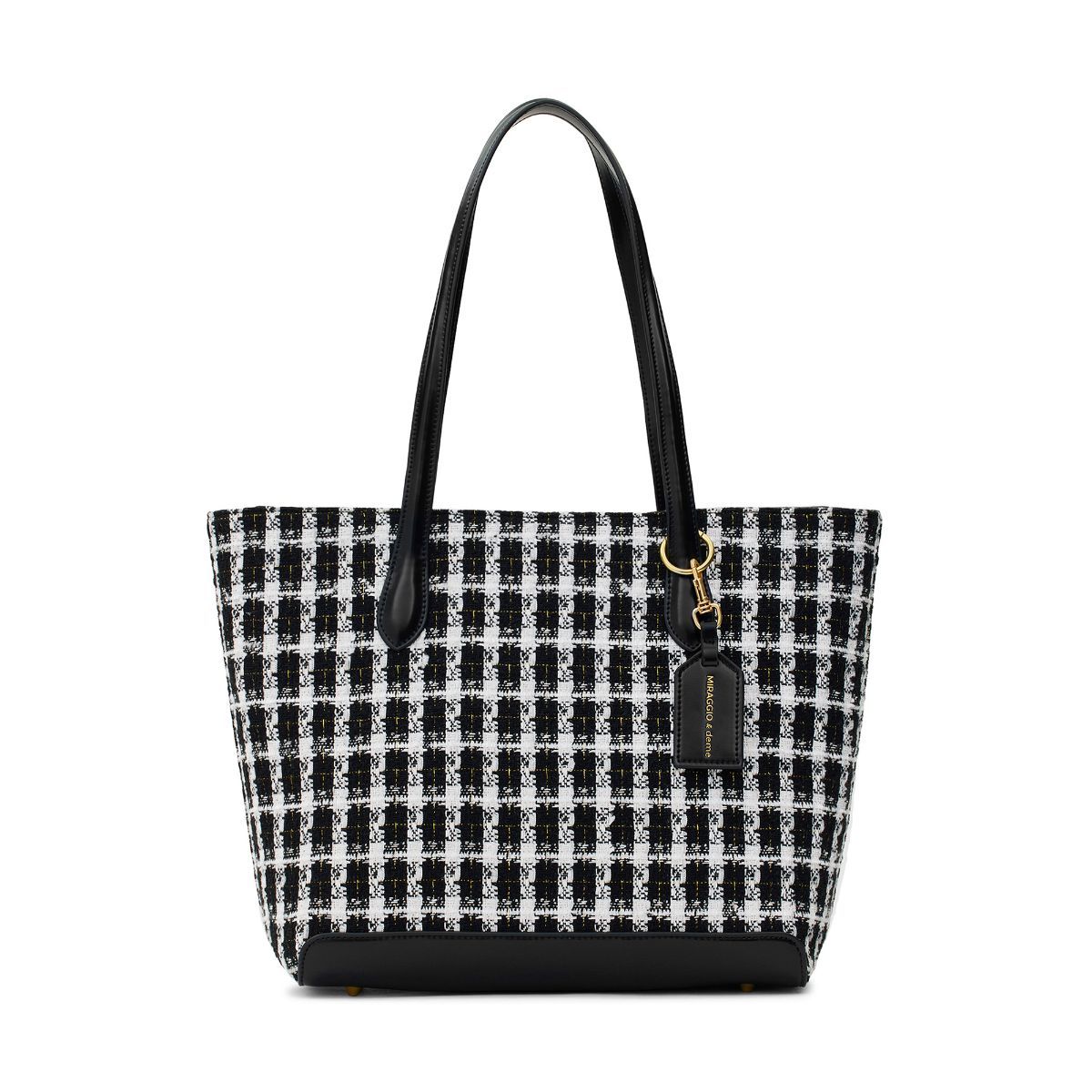 Buy MIRAGGIO Frida Tweed Tote Bag -Black (L) Online