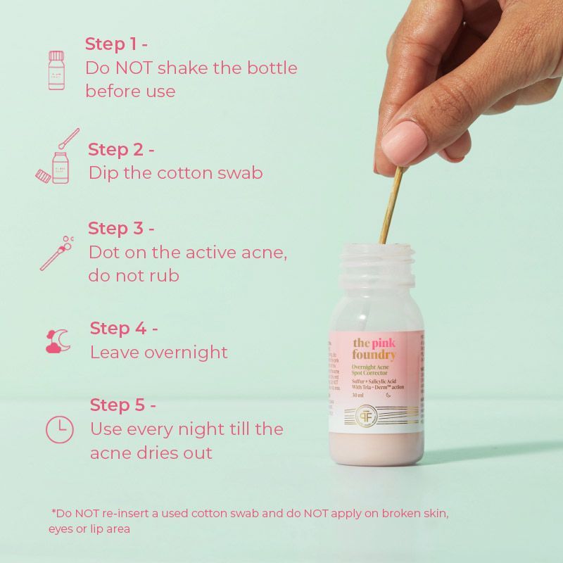 The Pink Foundry Overnight Acne Spot Corrector: Buy The Pink Foundry ...