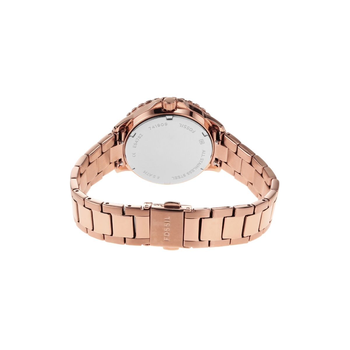 Buy Fossil Izzy Rose Gold Strap Casual Watch Es4782 Online