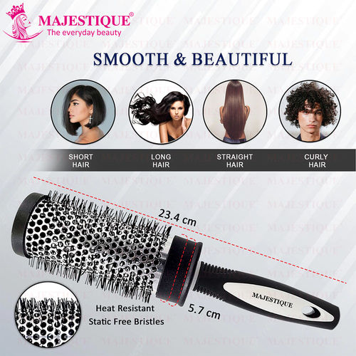 Buy Majestique Blow Dryer Hair Roller Brush Large Ceramic Ion