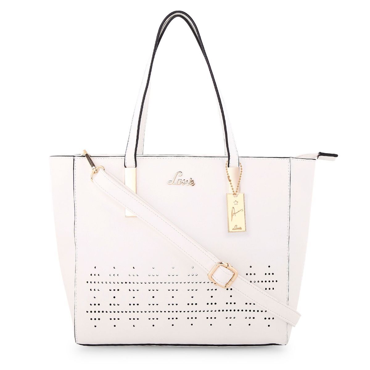 lavie white bags