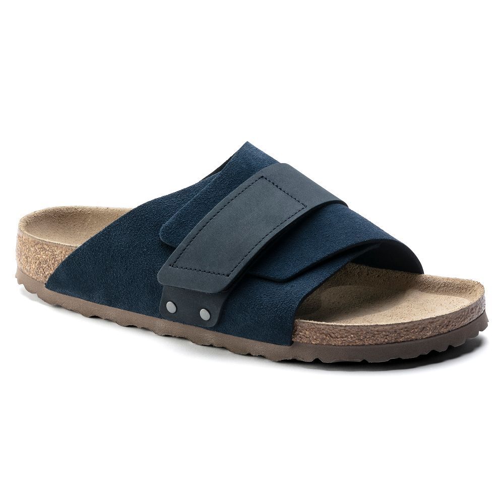 fcity.in - Trendy Suede Leather Black Sandal For Men / Relaxed Fashionable  Men