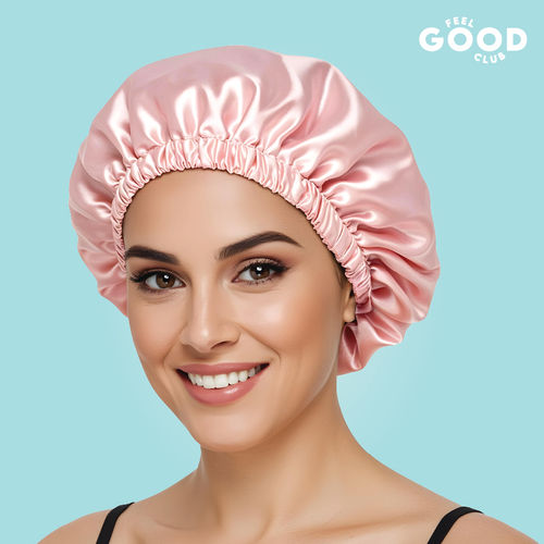 Buy Feel Good Club Satin Hair Bonnet Sleeping Cap Double Layer