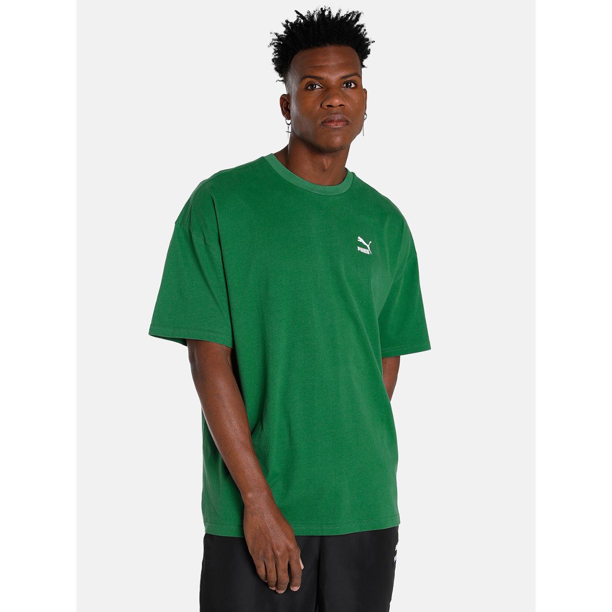 Puma green shirt sale