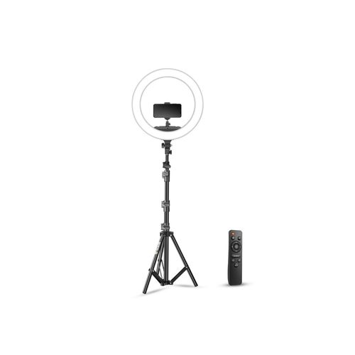 Digitek (DRL-18RC) Professional 18 inch LED Ring Light with Stand Remote  with No Shadow Apertures