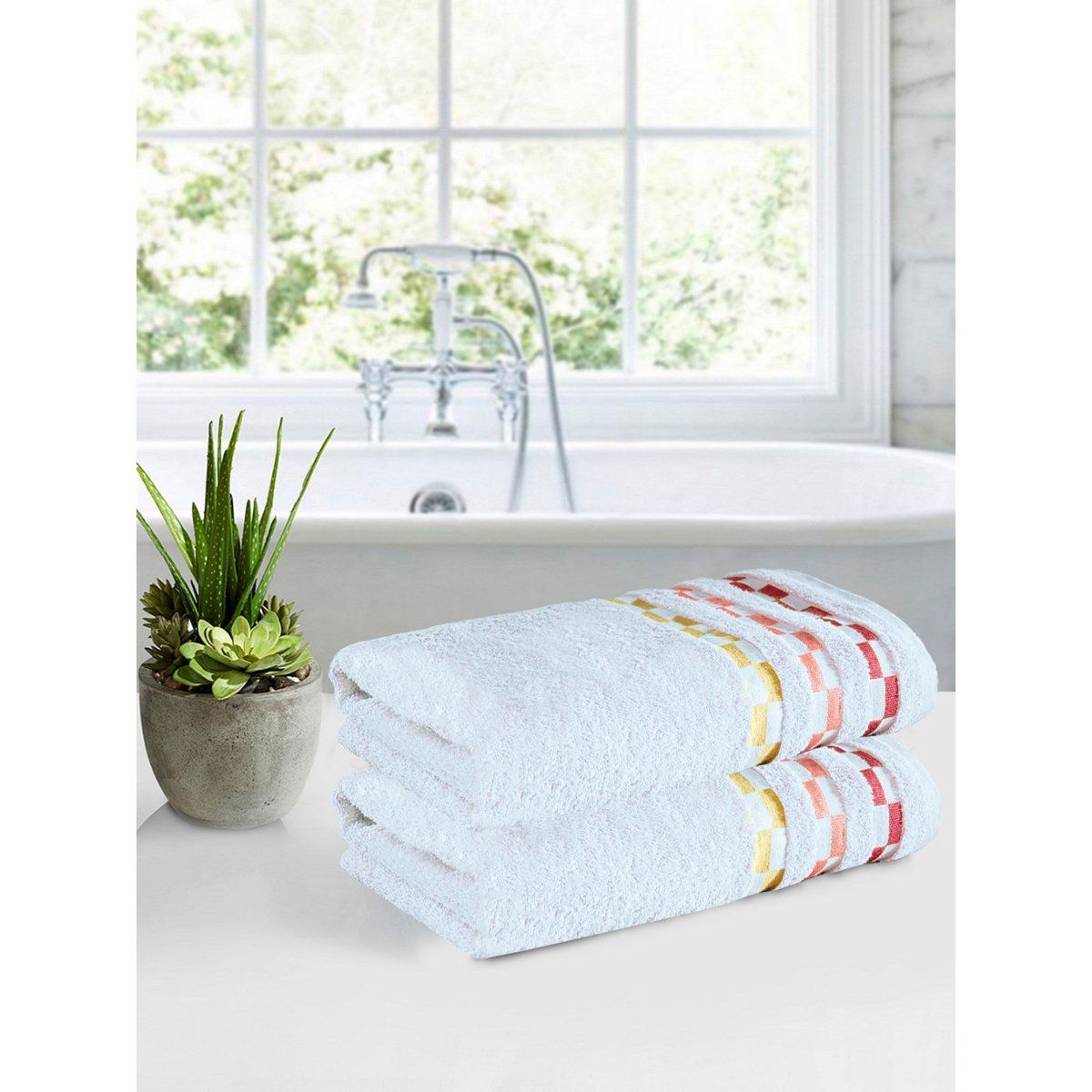 Buy BIANCA Sonoma Bath Towel Whit02 Online