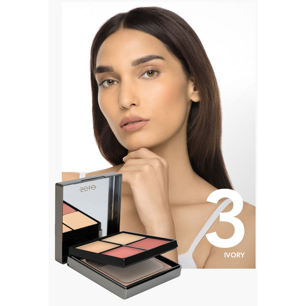Buy Zero Makeup Face Palette Ivory Online
