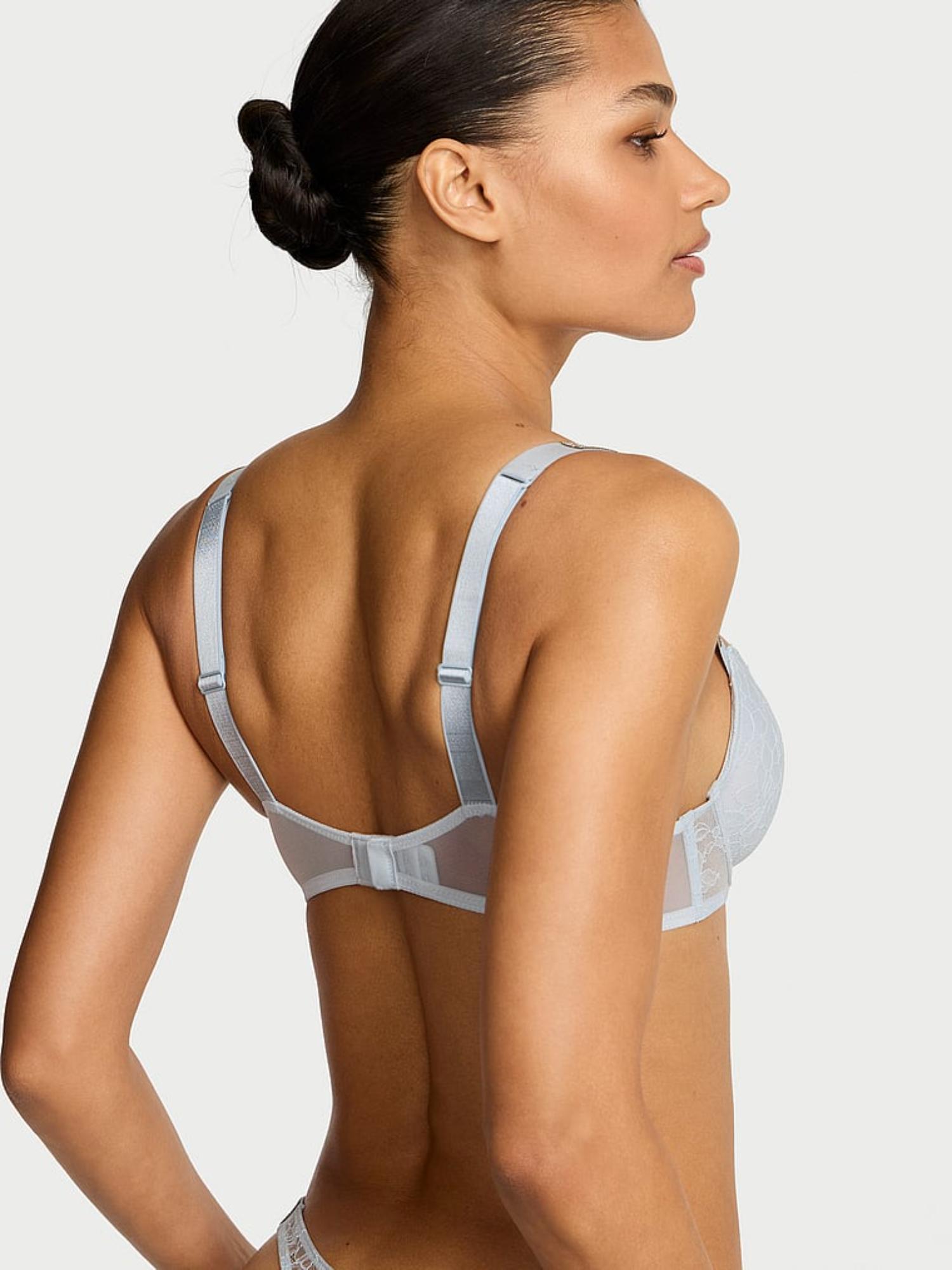 Buy Victoria's Secret Very Sexy Shine Strap Rose Lace Lightly