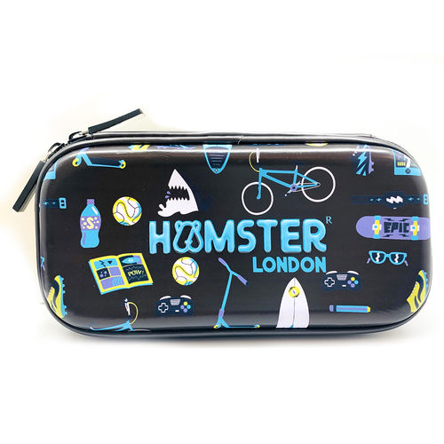 Hamster London Straight Fire Hardtop Pencil case Small Shark