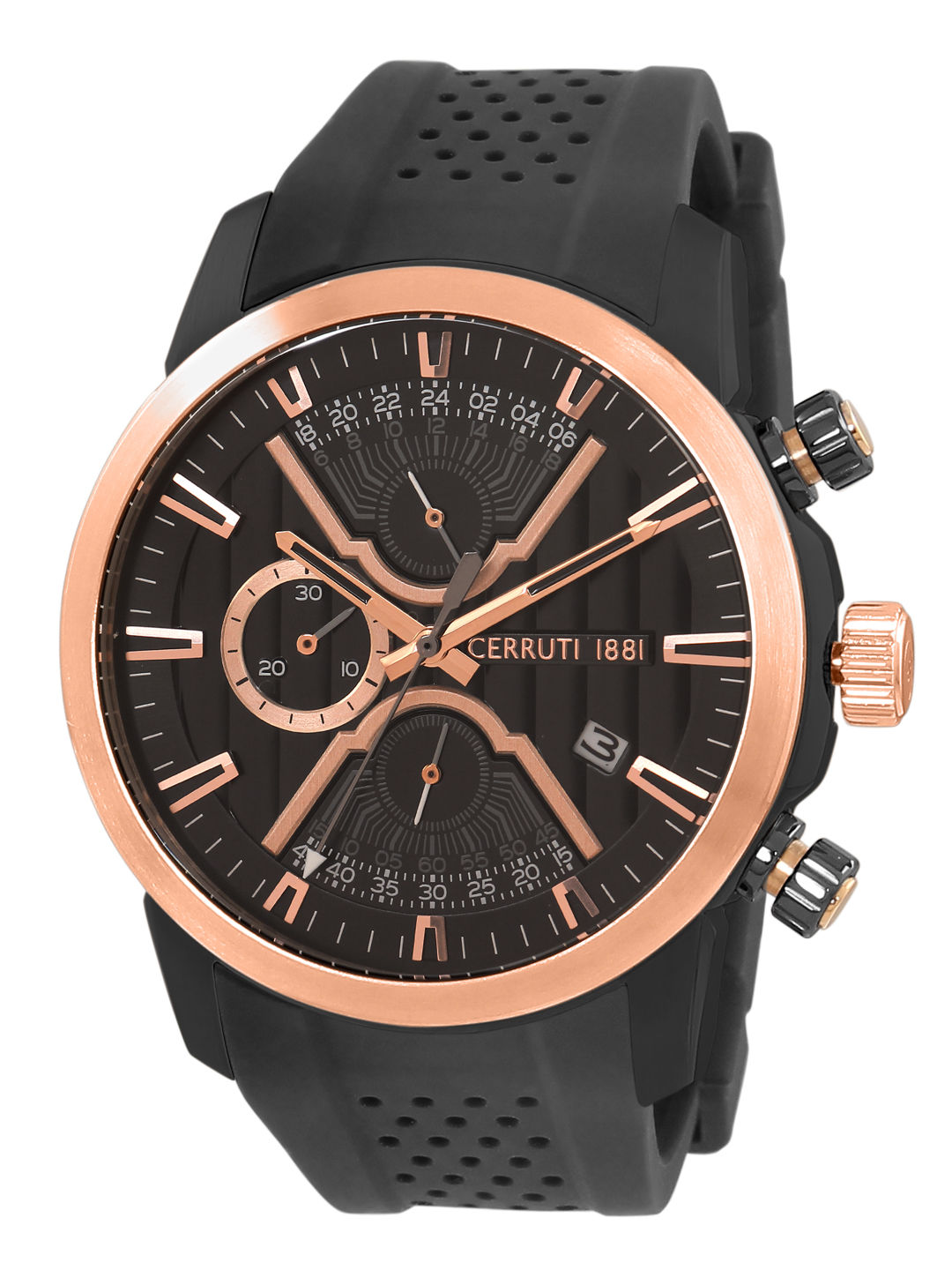 Cerruti Ruscello Men's Stainless Steel Automatic Watch - QVC.com