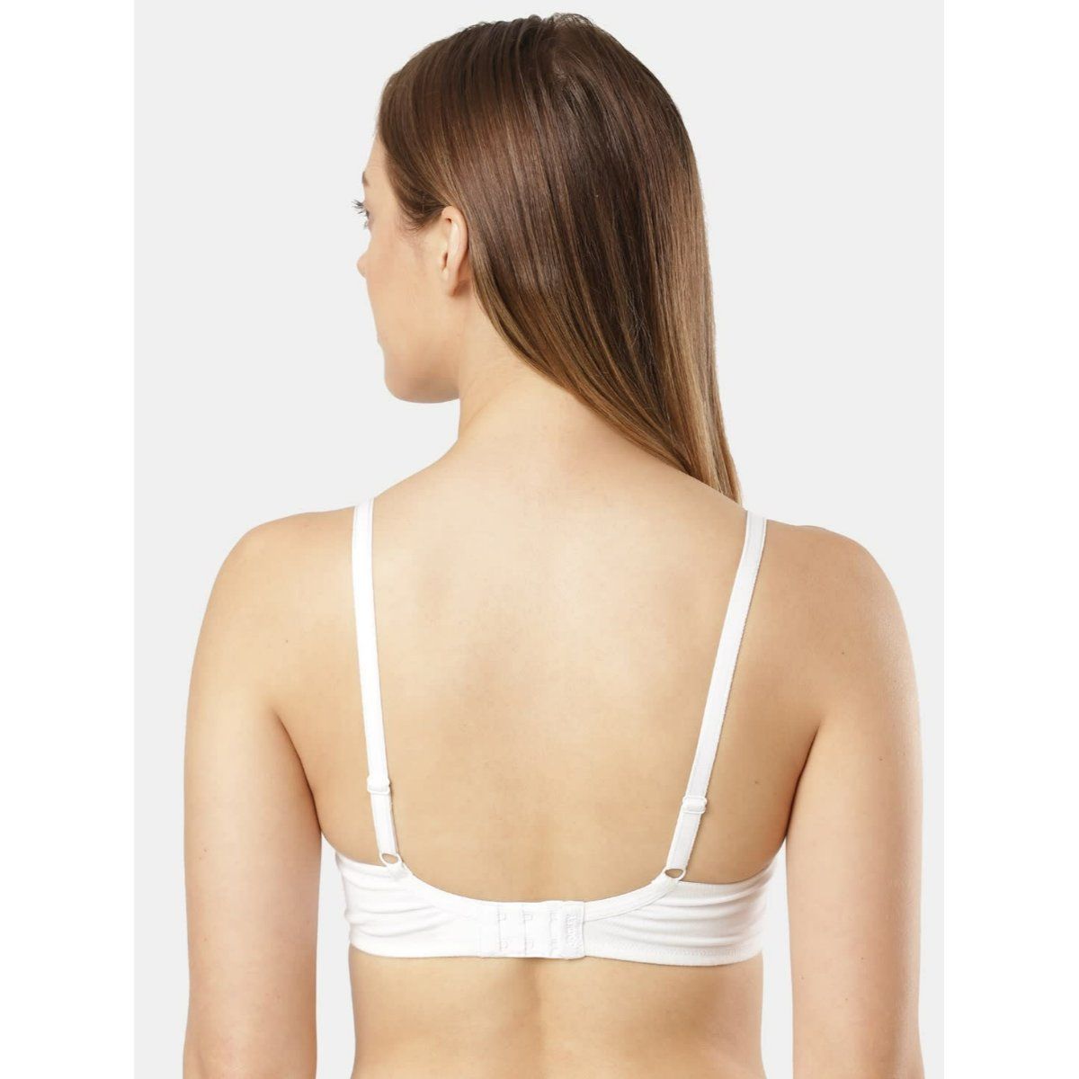 Jockey Fe40 Full Coverage Wirefree Padded T Shirt Bra With Crossover Style White Buy Jockey 2563