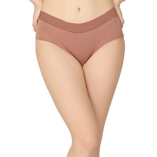 Curvy Love Organic Cotton Everyday V- Shape Multi-Color Panties (Pack of 2)  (4XL)