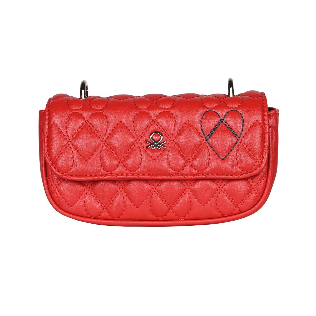 United Colors of Benetton Handbag Bag for Women, Clera, Red