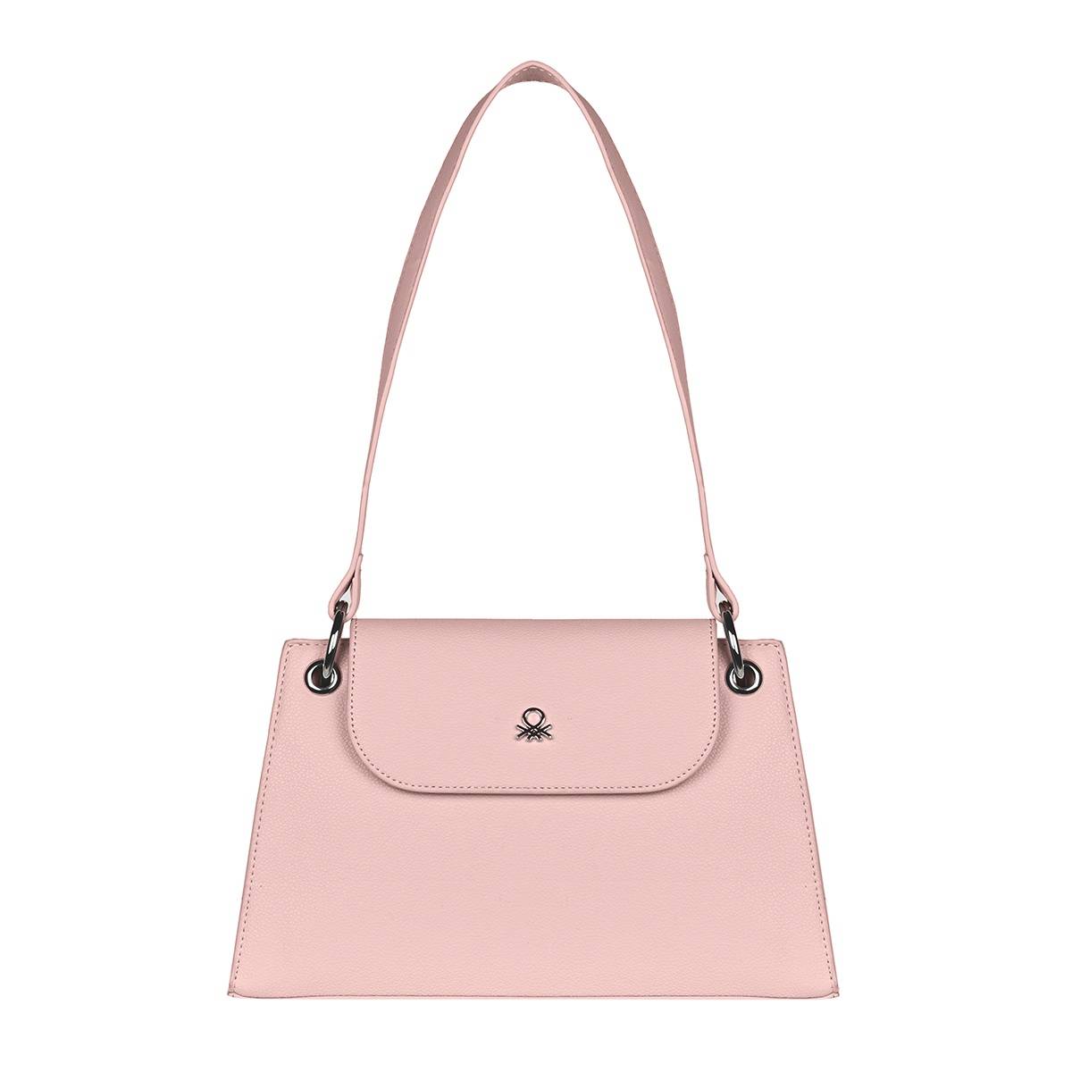 United Colors of Benetton Handbag Bag for Women, Evalin, Powder Pink