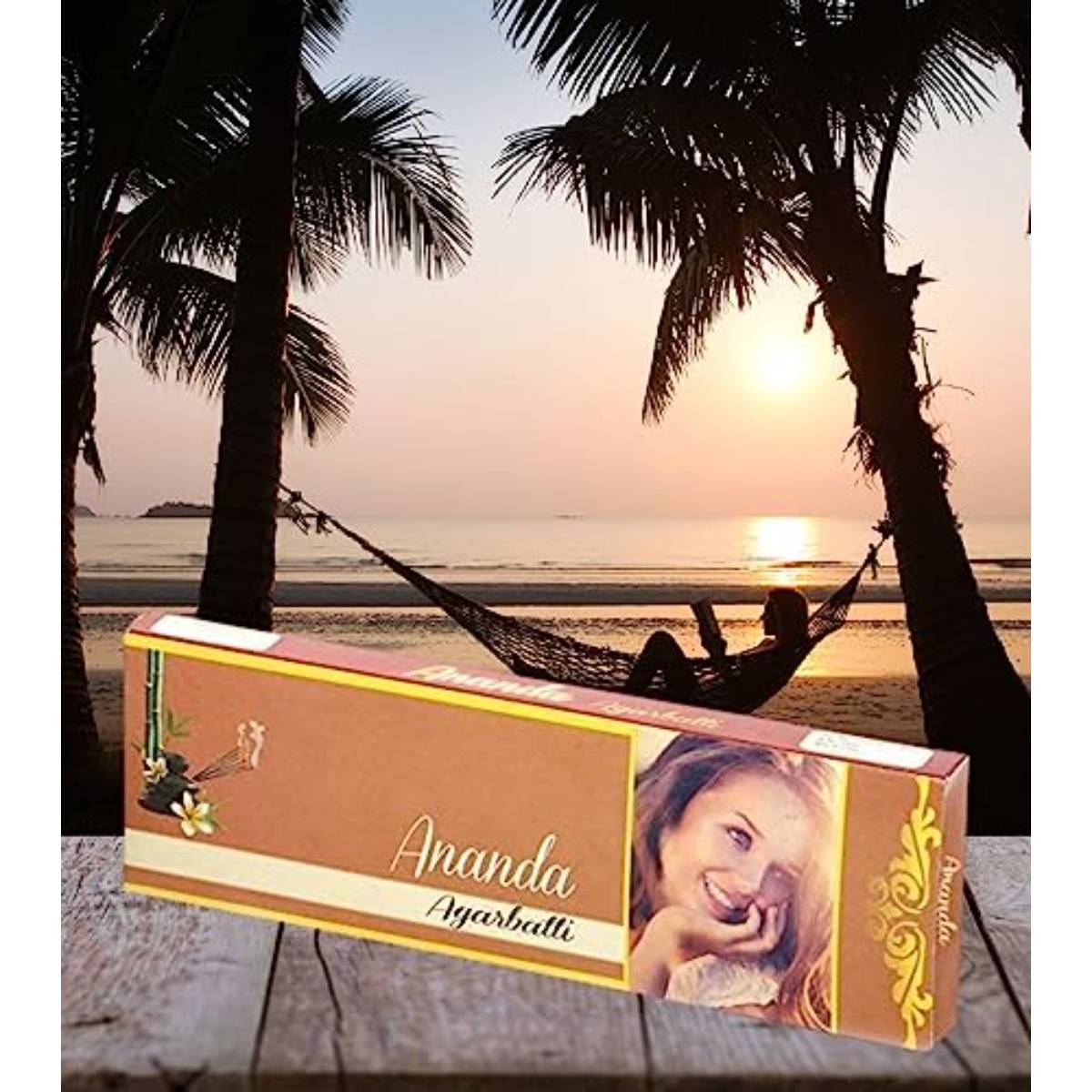 Premsons Ananda Scent Burning Incense Sticks for Aroma Therapy - 6 Sticks