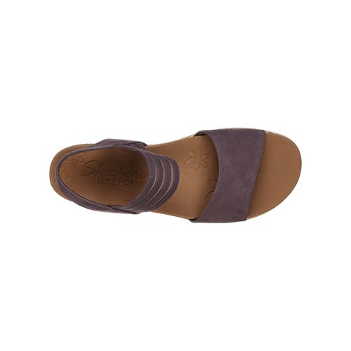 SKECHERS Purple Brie Lo'Profile Sandals (UK 3)