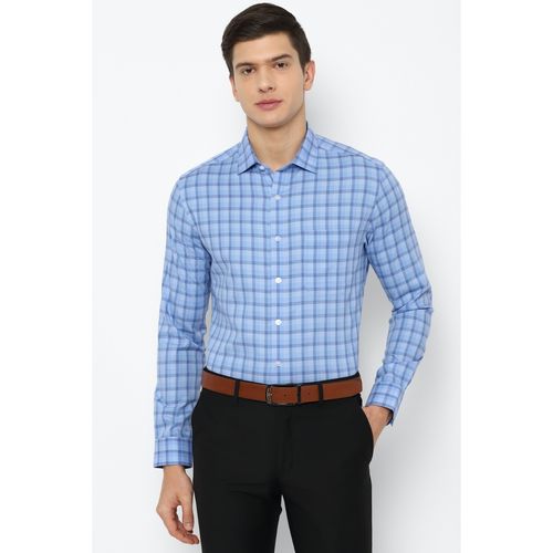 Louis Philippe Formal Shirts : Buy Louis Philippe Men Light Blue