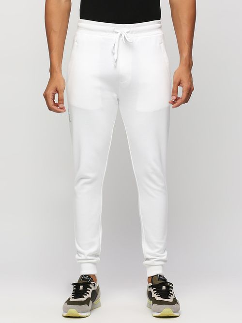 Buy Pepe Jeans White Sporty Joggers Online