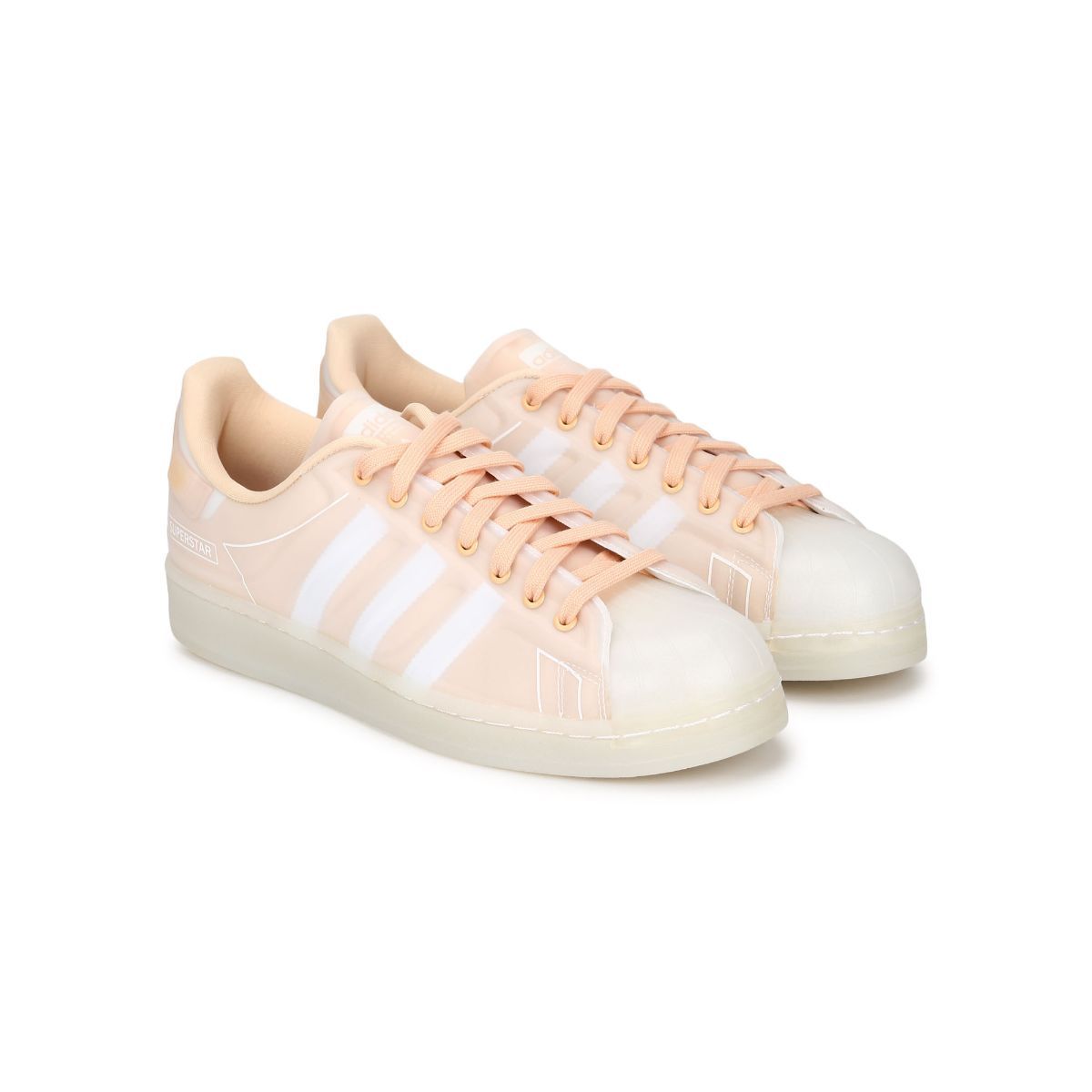 Buy adidas Originals Superstar Futureshell Orange Sneakers (UK 4