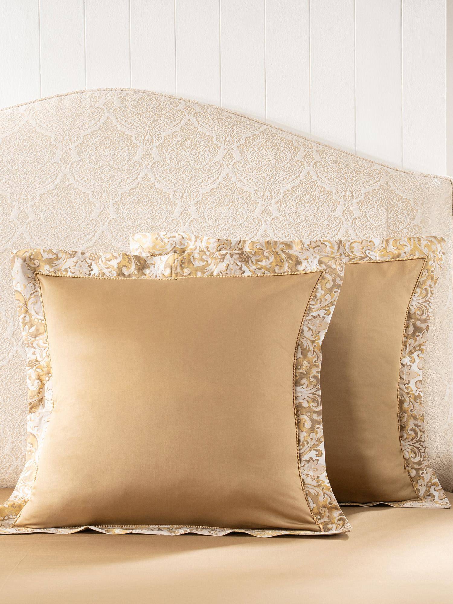 Maspar 100% Cotton 2 Cushion Covers - Beige