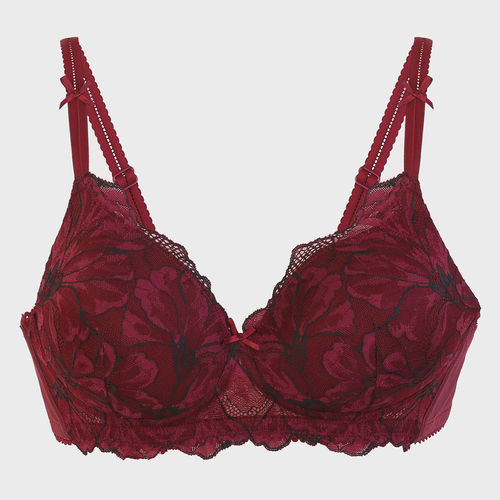 Buy The Parisian Cut T-shirt Bra - Maroon LMB1023 online