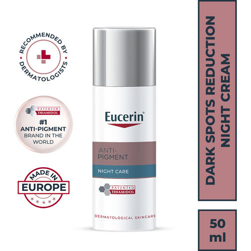 Eucerin Anti-Pigment Night Cream With Thiamidol Reduces Dark Spots & Night Regeneration