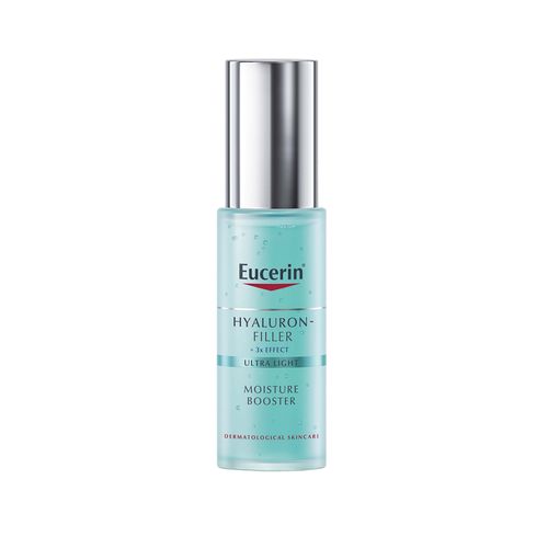 Eucerin Hyaluron-Filler Moisture Booster with Hyaluronic Acid & Glycerin, 3X Effect – Plumps, Hydrates, Reveals Younger -Looking Skin