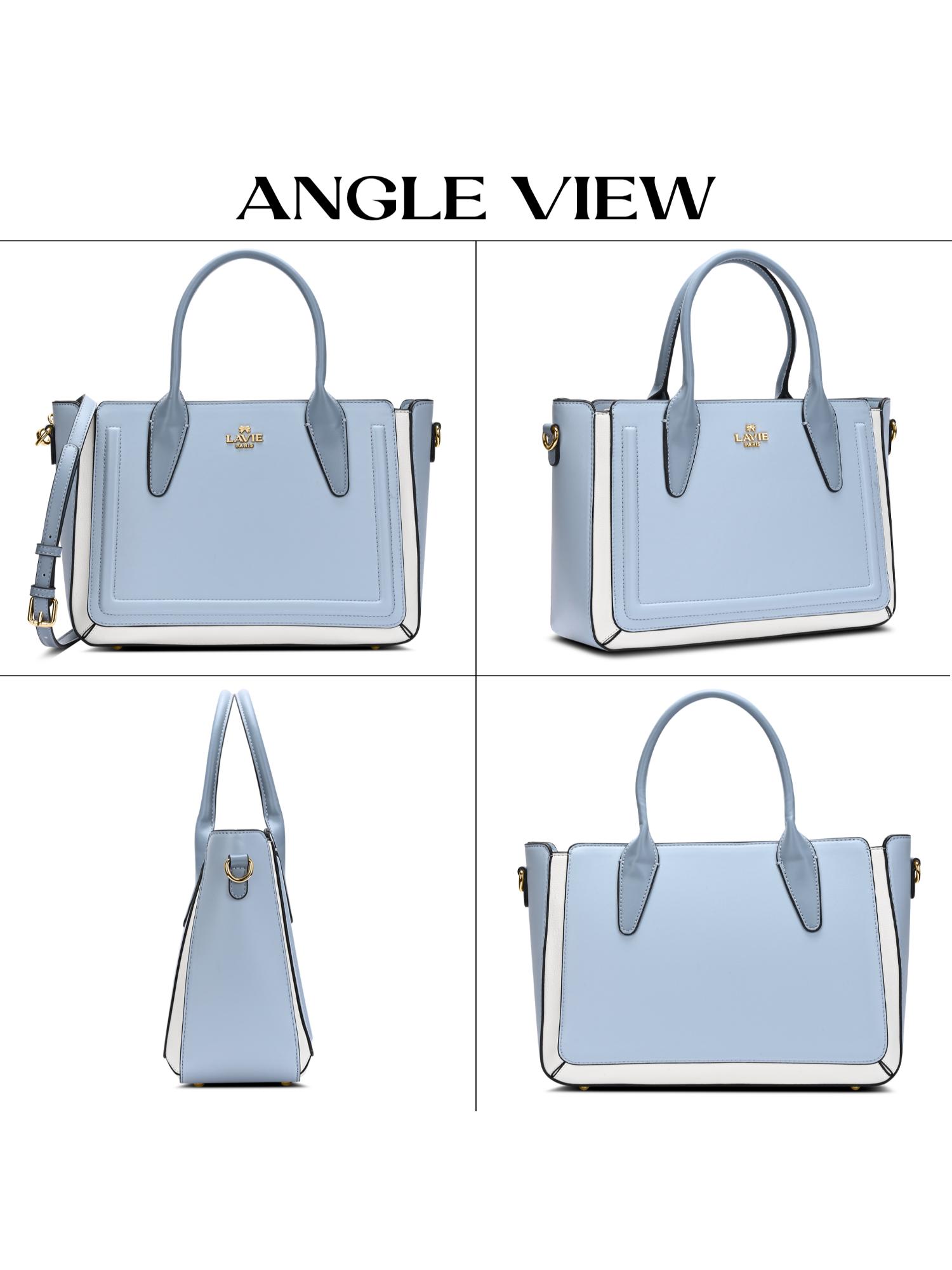 Buy Lavie Paris Women's Camelia Satchel Bag with Detachable Strap