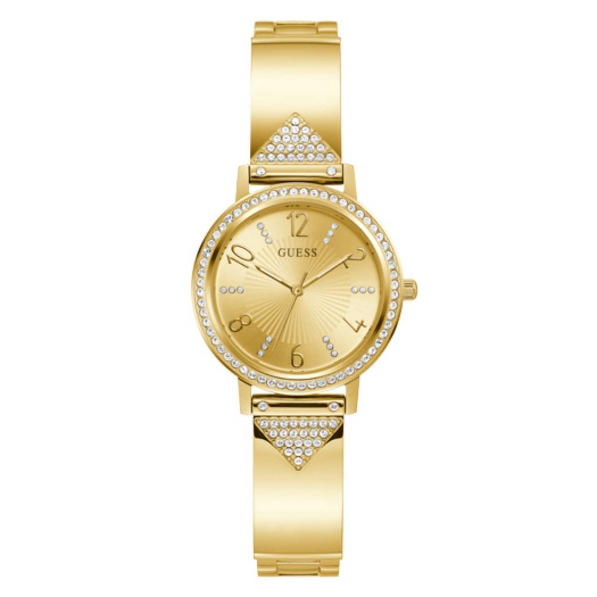 Guess Analog Gold Dial Women Watch-Gw0474L2