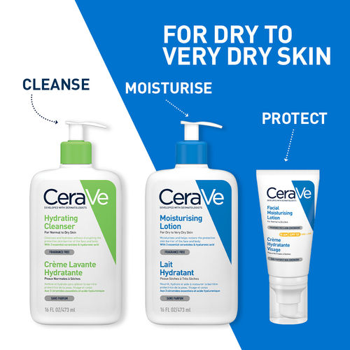 CeraVe Moisturizing Body Lotion For Dry To Very Dry Skin With Ceramides,  Dermatologist Recommended