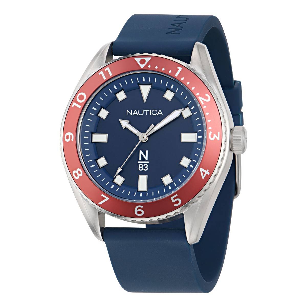Nautica Men Finn World Blue Round Dial Analog Watch - NAPFWF404 (M)