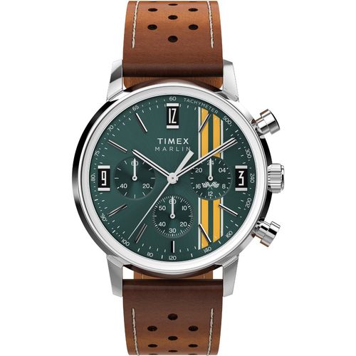 Buy Timex Men Marlin Green Round Dial Analog Watch TW2W99100UJ