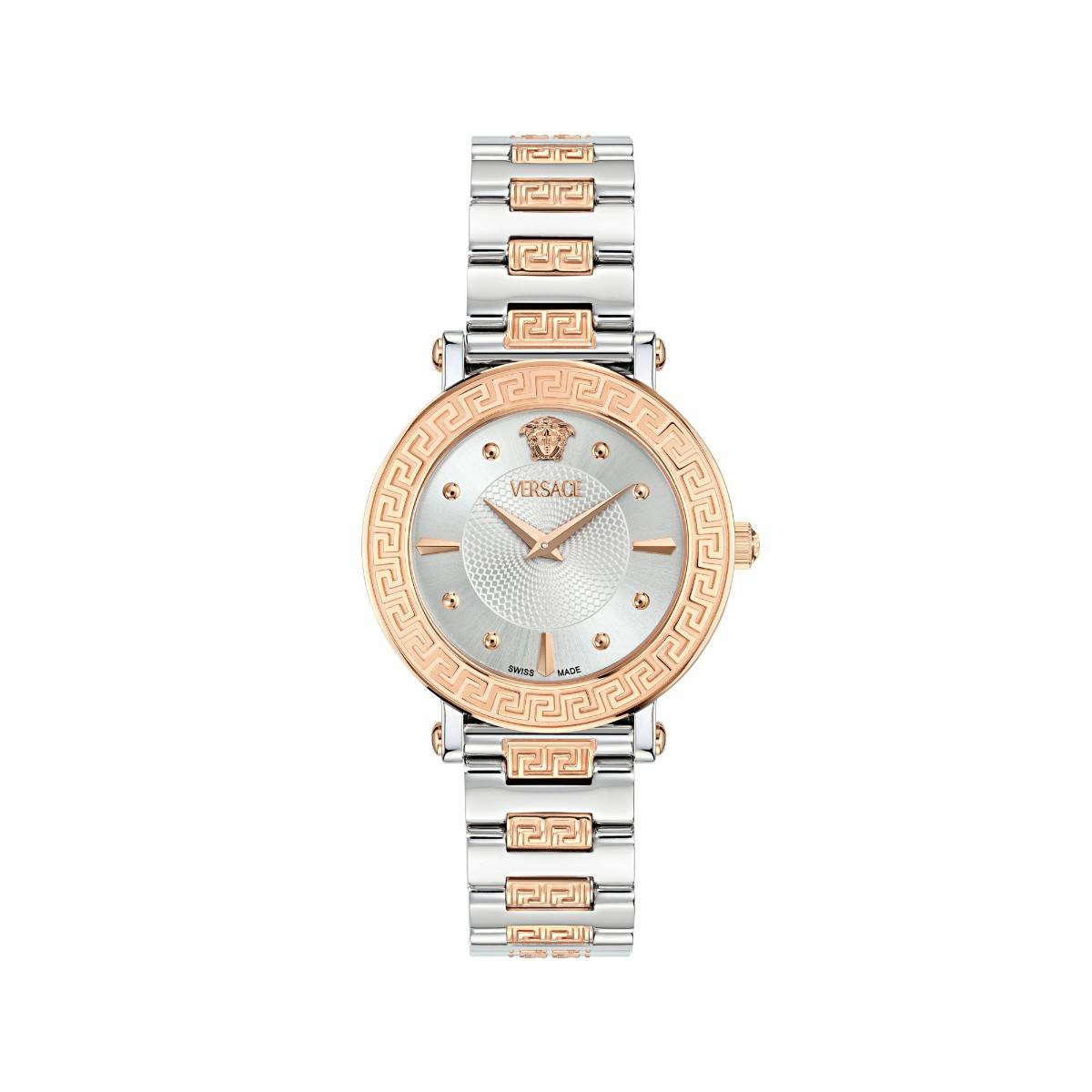 Versace Women Greca Sphere White Round Dial Analog Watch - VE9C00624 (M)