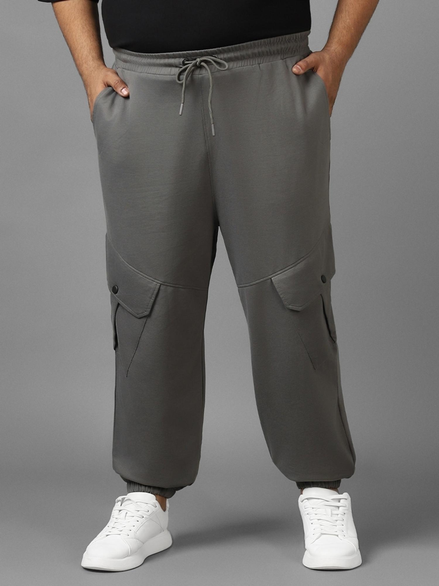 Buy Women's Grey Super Loose Fit Cargo Joggers Online at Bewakoof