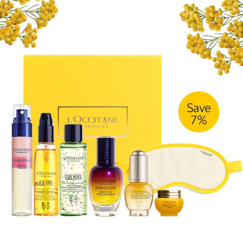 LOccitane Immortelle Face Care Gift Set Buy LOccitane Immortelle Face  Care Gift Set Online at Best Price in India  Nykaa