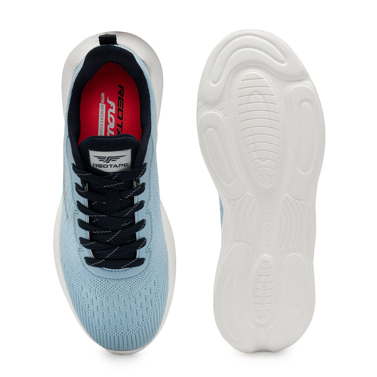 Red Tape Solid Light Blue Walking Shoes: Buy Red Tape Solid Light Blue ...