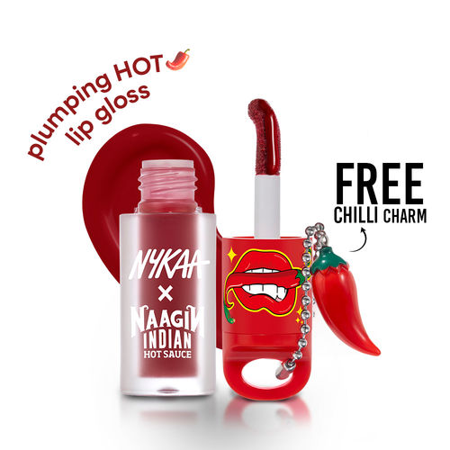 Nykaa Cosmetics X Naagin Hot Sauce Plumping Lip Gloss
