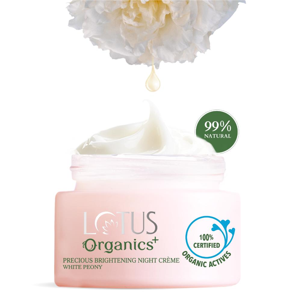 Lotus Organics Precious Brightening Night Cream