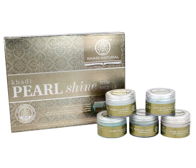 Khadi Natural Pearl Mini Facial Kit