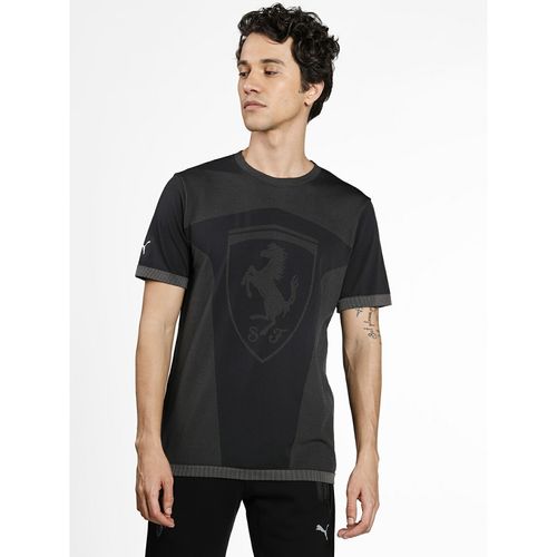 Buy Puma Scuderia Ferrari Motorsport Evoknit Big Shield Mens Black