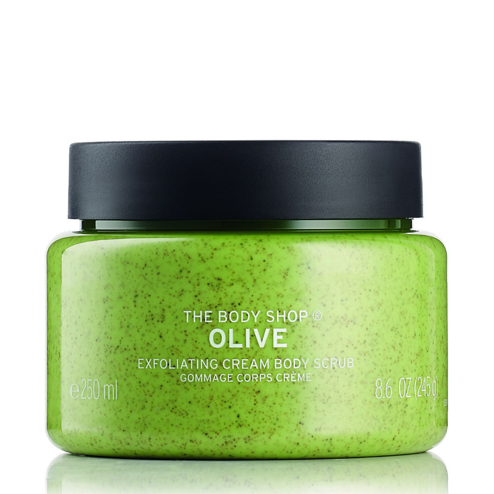 The Body Shop Olive Exfoliating Cream Body Scrub