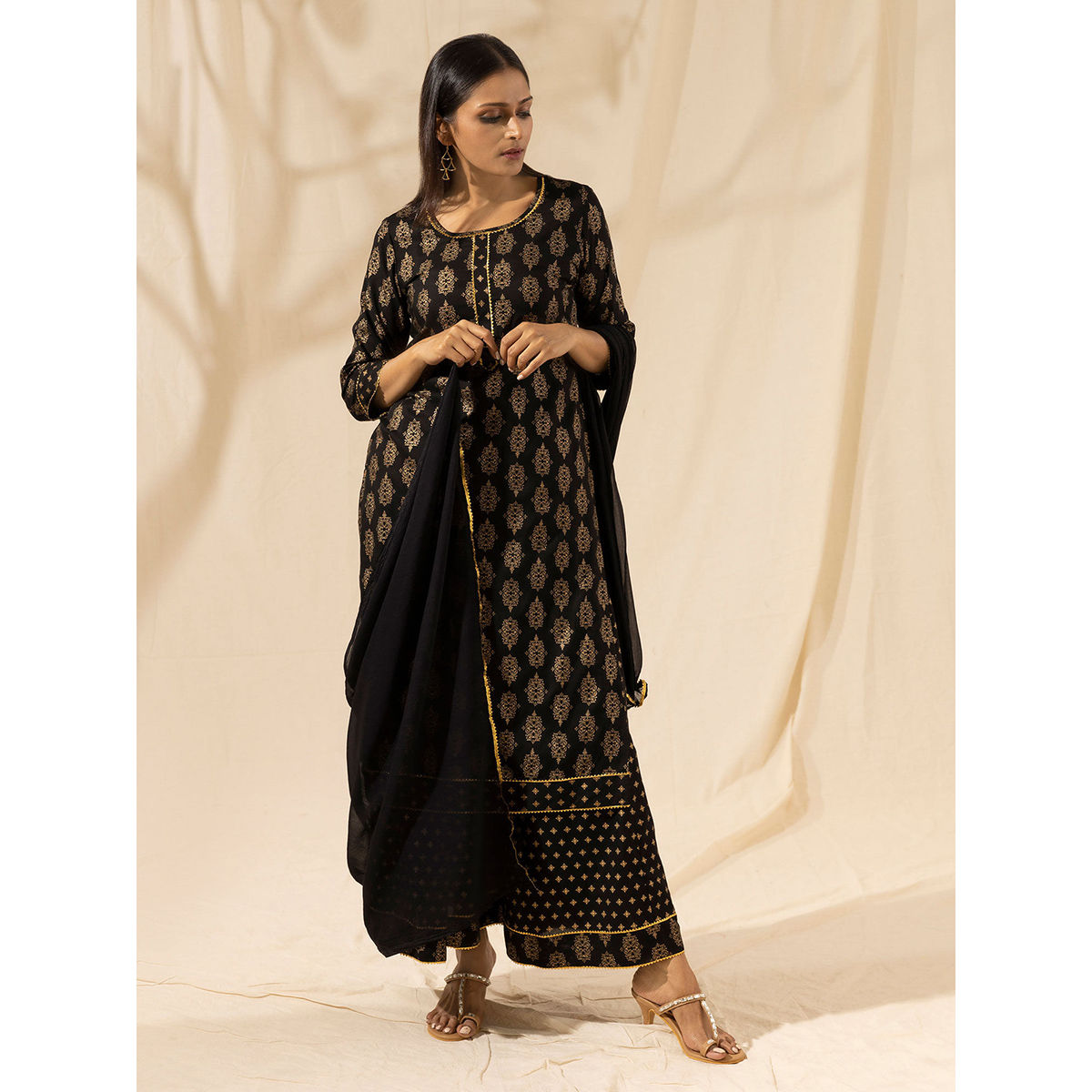 Buy Vishudh Kurta and Palazzo Sets online - Women - 536 products |  FASHIOLA.in