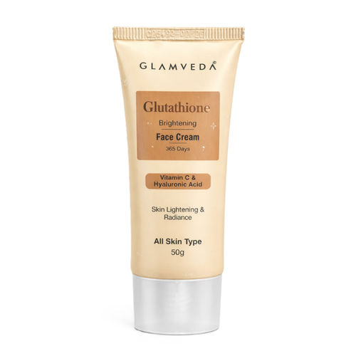 Buy Glamveda Glutathione Skin Brightening Face Cream with Vitamin C |  Lightweight, All Skin Type Online