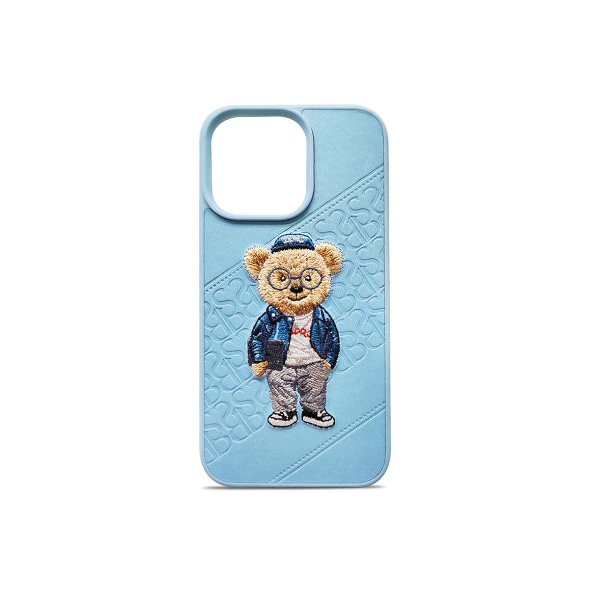 Iphone 11 Ralph Lauren 11 Buy Treemoda Embroided Bear Blue Leather