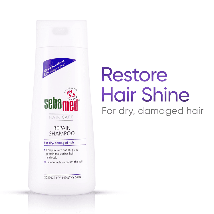 Sebamed Hair Repair Shampoo, pH5.5I47% Less Hair-Dryness Confirmed