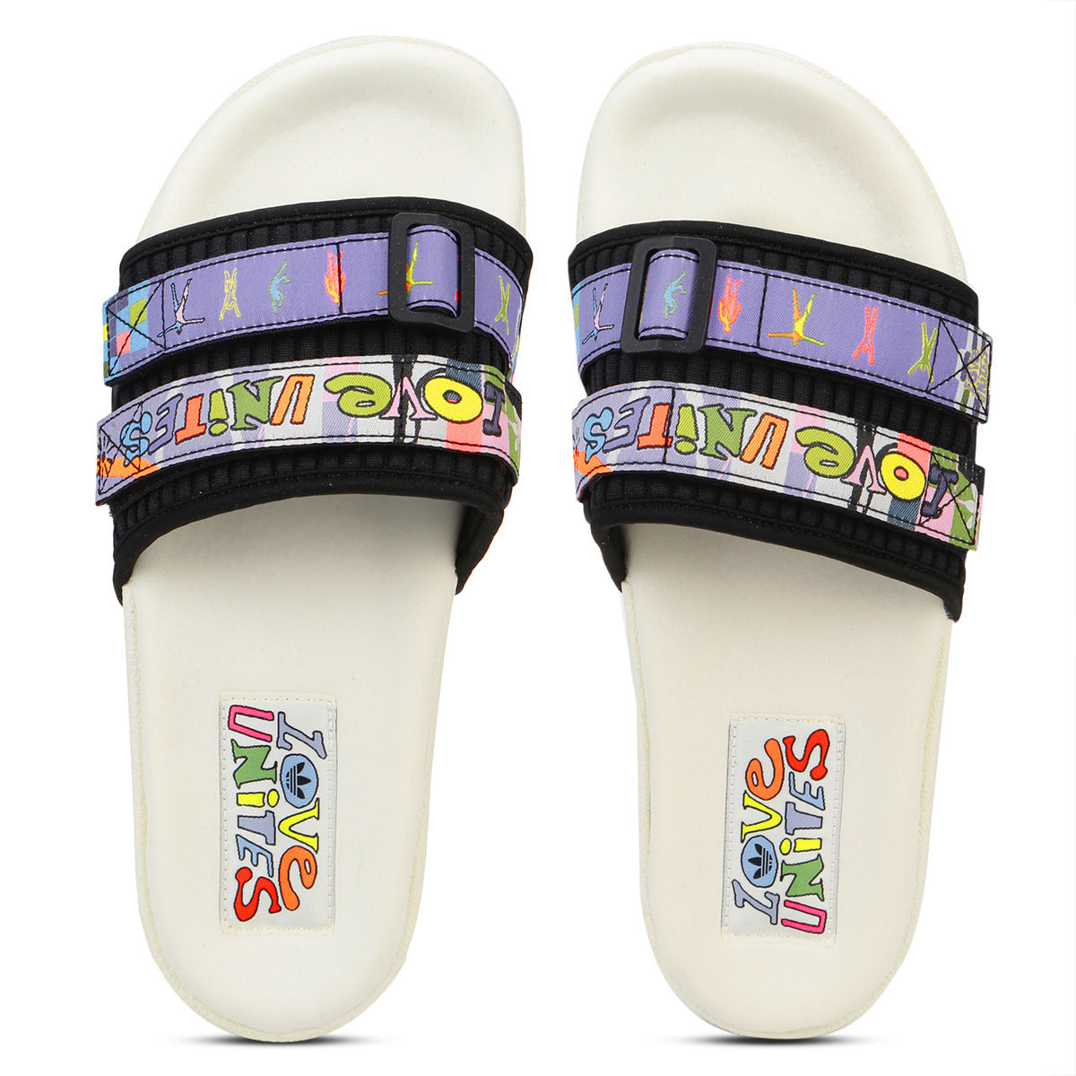 Buy adidas Originals Adilette Sandal 2.0 Pride White Casual Slide