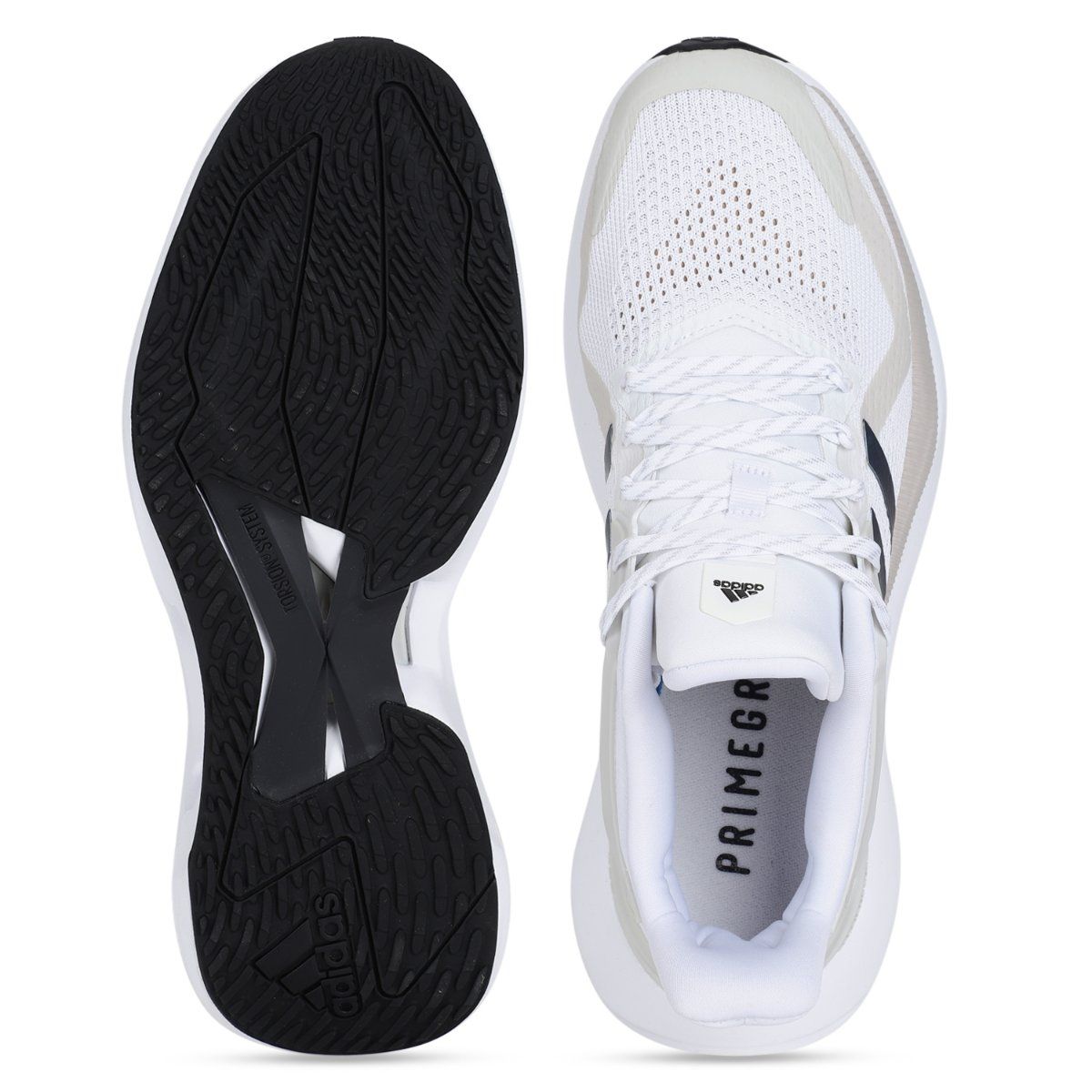 Buy adidas Alphatorsion 2.0 White Running Shoes (UK 7) Online