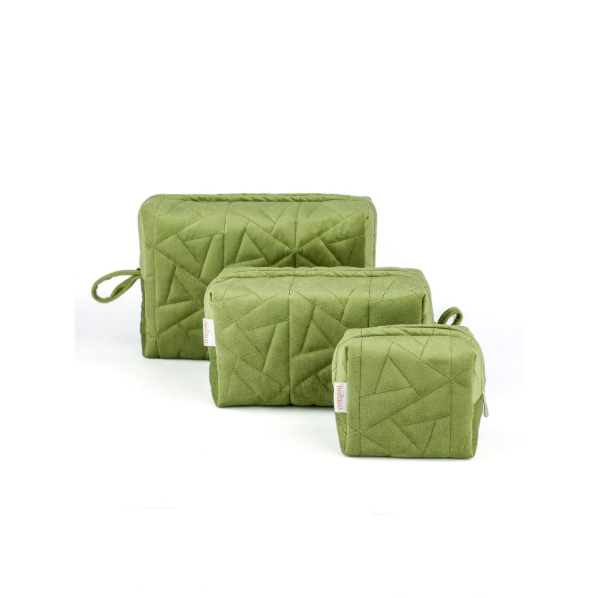 Nestasia Sage Green Cosmetic Bag Set of 3 Buy Nestasia Sage Green